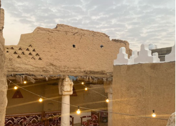 استراحه بطراز شعبي 