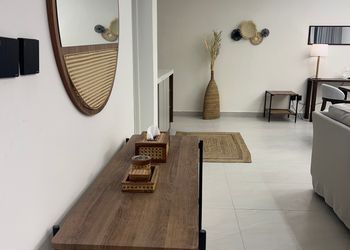 شالية بجلسة خارجية واجواء ممتعة 