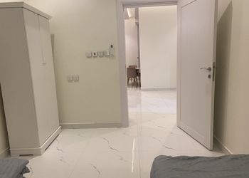 شقة بغرفتين نوم مدخل مستقل 