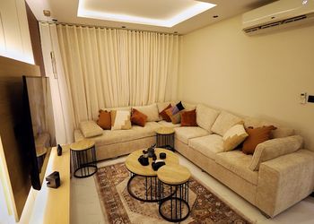 شقة أنيقة بصالة وغرفة نوم