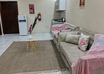 شقة بغرفتين نوم وصالة 