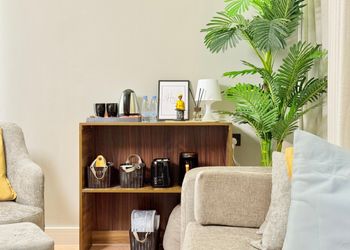 شقة بصالة وغرفة نوم