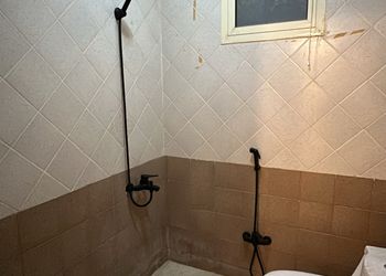 شقة بغرفة معيشة وغرفة نوم 