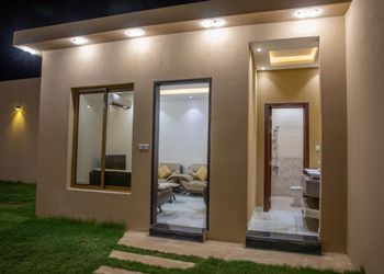 منتجع فندقي صاله وطاولة طعام تكفي 20