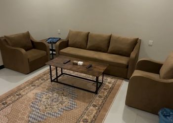 شقة بغرفتين نوم وصالة