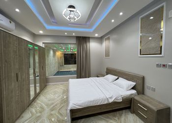 شاليه بجلسة و ركن شواء 