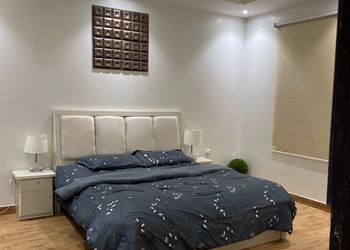 شاليه بألعاب مائية ومسبح
