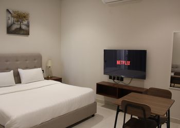استديو هادئ بسرير ماستر 