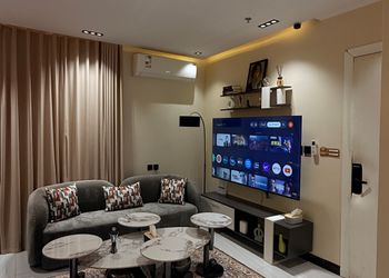 شقة بدخول ذاتي وتصميم أنيق 
