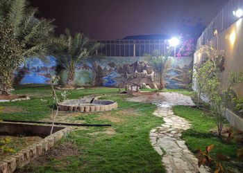 استراحة بملعب كرة طائرة