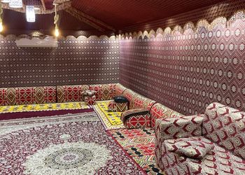 استراحة ببيت شعر وجلسه خارجيه