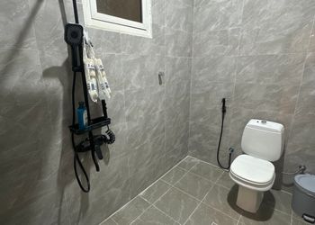 شقة بغرفة معيشة وغرفة نوم 