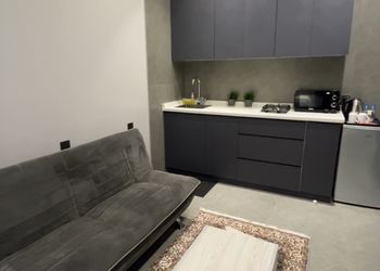 استديو بسرير فردي وجلسة 