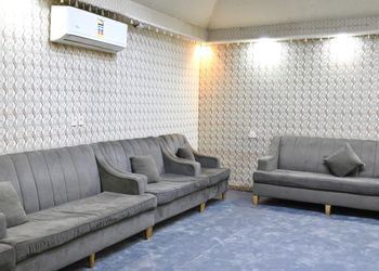 شاليه بالعاب مائية وجلسة خارجية 