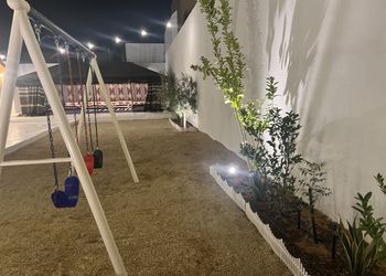 استراحة بجلسة خارجية ألعاب أطفال