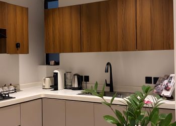 شقة بغرفتين نوم وصالة 
