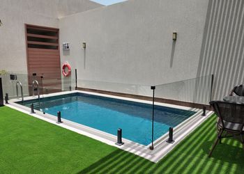 شاليه بغرفتين نوم و جلسة خارجية