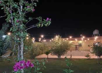 استراحة بمسطح اخضر وجلسة