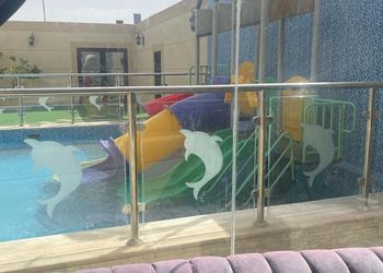 شاليه بصاله ومسبح العاب مائيه