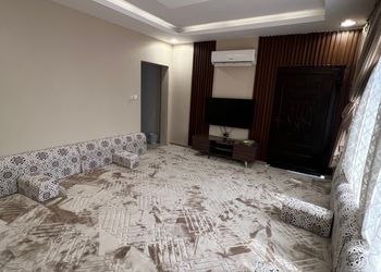 شاليه بألعاب مائيه ومسبح خارجي