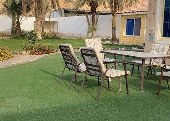 مزرعة بأجواء مميزة وجلسة خارجية 
