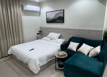 استديو بدخول ذاتي وسرير مريح 