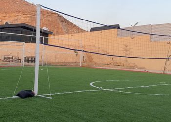 استراحة بملعب كرة قدم