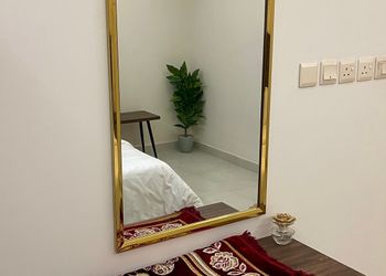 شقة بتصميم انيق ودخول ذاتي