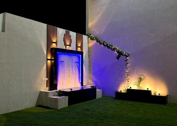 شاليه بجلسة خارجية وأجواء ممتعة 