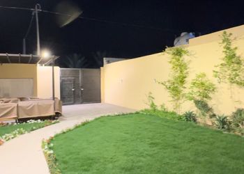 شالية بجلسة خارجية واجواء ممتعة 
