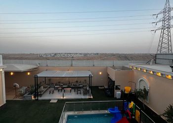 شالية بصاله أنيقة وجلسات خارجية