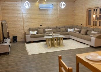 استراحة بغرفه نوم وصالة أنيقة