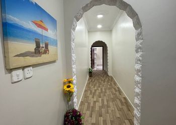 شقة بغرفتين نوم وصالة