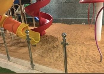 شاليه بالعاب مائية والعاب اطفال 