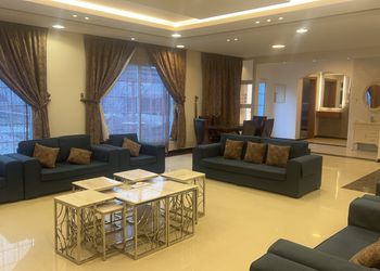 شاليه جلسة خارجيه وركن شواء
