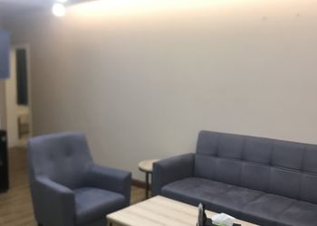 شقة بغرفتين نوم وغرفة جلوس 