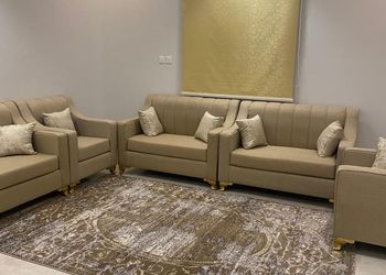 شقة بغرفة معيشة وغرفة نوم 