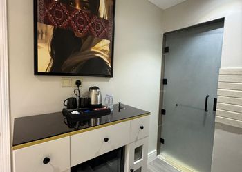 استديو بدخول ذاتي وتصميم هادئ 