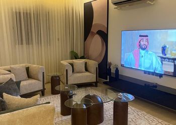 شقة بغرفتين نوم وصالة 