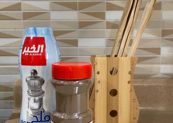 شقة بغرفتين نوم وصالة 