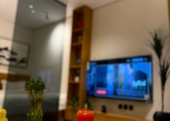 استديو أنيق بسرير ماستر وجلسة جانبية 