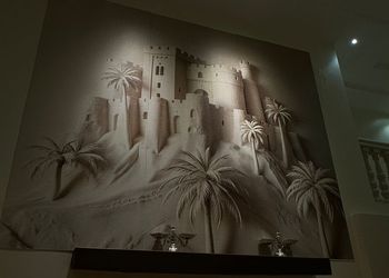 شقة بصالة وغرف نوم
