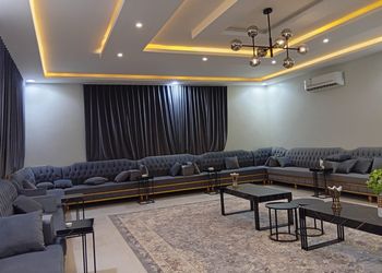 مزرعة بمناظر خلابة وجلسة خارجية 