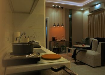 شقة بتصميم انيق ودخول ذاتي