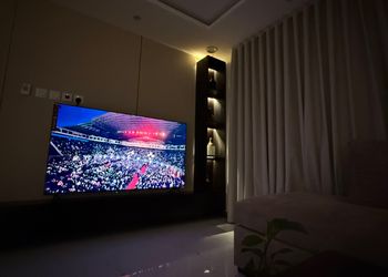 شقة بدخول ذاتي وصالة مريحة 