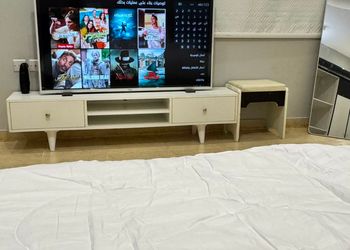 استديو بأثاث مريح وسرير ماستر