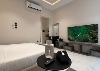 استديو بدخول ذاتي وسرير مريح 