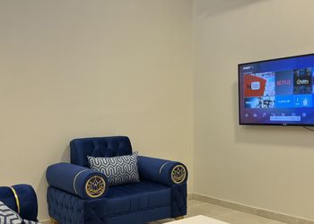 شقة بصالة وغرفة نوم