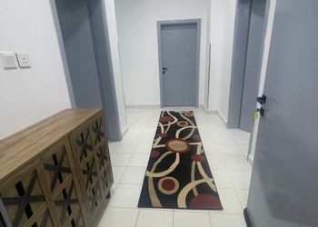 شقة بغرفتين نوم وصالة