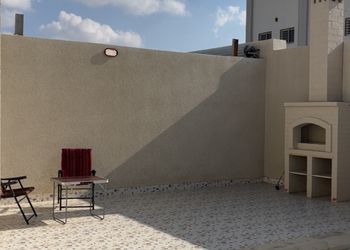شقة بغرفة معيشة وغرفتين نوم 